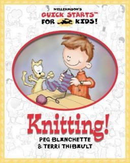 Kids Easy Knitting Projects by Peg Blanchette 2000, Paperback