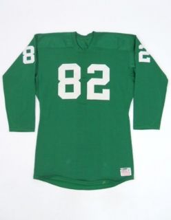   60s Game Issued OHIO BOBCATS Long Sleeve DURENE Football Jersey 42 P