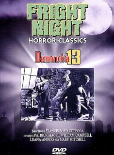 Dementia 13 DVD, 1998, Fright Night Horror Classics 2