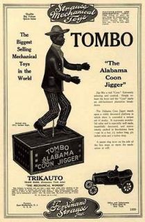 1920 HISTORICAL DANCING BLACK AMERICANA TOMBO ALABAMA JIGGER STRAUSS 