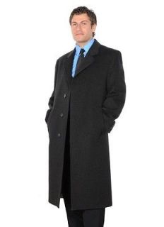 New Charcoal Metropolitan View Loro Piana 42R Wool Overcoat Top Coat $ 