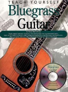 Teach Yourself Bluegrass Guitar by Russ Barenberg 2004, CD Mixed Media 