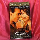 CHOCOLAT (VHS 2001)   Juliette Binoche Johnny Depp~YUM