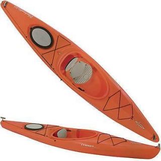 Dagger Blackwater Kayak 12 Yellow Retractable skeg w/paddles