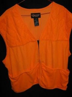 NEW Blaze Orange Hunting Vest Soft & Quite Outfitte​rs