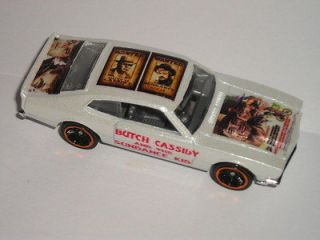 Hot Wheels BUTCH CASSIDY & The SUNDANCE KID 1971 Ford MAVERICK movie 