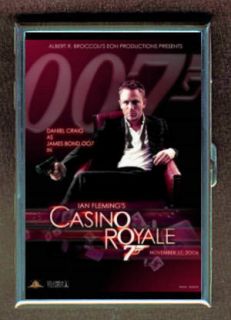 James Bond Casino Royale ID Holder, Cigarette Case or Wallet MADE IN 