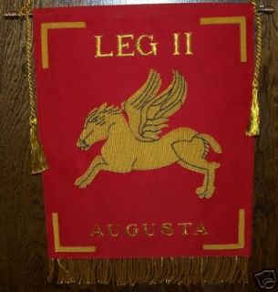 Roman Army War Legion Banner Flag SPQR Rome Augustas