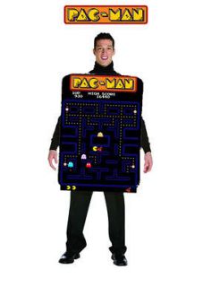 Adult Pac Man Full Screen Video Game Halloween Costume