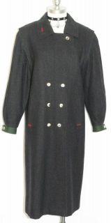 STEINBOCK / BLACK ~ WOOL Women AUSTRIA Long Hunting Dress Suit Over 