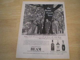   Jim Beam Beams Choice Pin Bottle Whiskey Large Ad The Family Tree