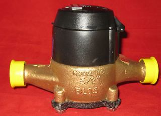   Meter Water Meter BL05 5/8 x 3/4 US Gallon. Lead free brass body