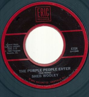 THE BIG BOPPER/SHEB WOOLEY Chantilly Lace/Purple People Eater Meets 