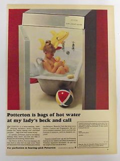 VINTAGE 1967 ADVERT Potterton Diplomat Central Heating Boiler