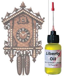  Very Best 100% Synthetic Oil for your Cuckoo clocks moving parts