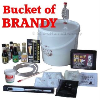 Brandy Making Kit 5L   Homebrew High Alcohol Alcotec 20% Moonshine 