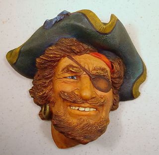 bosson s sir henry morgan large collectible head very nice