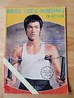 BRUCE LEE NUNCHAKU IN ACTION kung fu karate movie magazine 1976