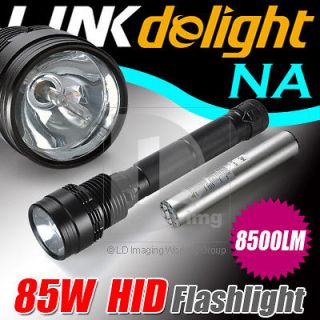 New Super Bright 7800mAh HID Lamp 8500LM SOS Xenon Flashlight Torch 