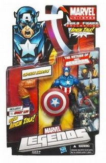   Captain America Heroic Age Bucky Build A Figure Arnim Zola wave 2