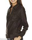NEW SZ M WOMENS BRIXTON FAUX LEATHER MOTORCYCLE JACKET SURF SKATE 