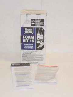   Seal 4004520015 A & B + Gun Hose Spray Foam Insulation Kit 15 1.75 PCF