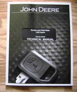 John Deere 1200 Hyd Bunker Field Rake Technical Manual