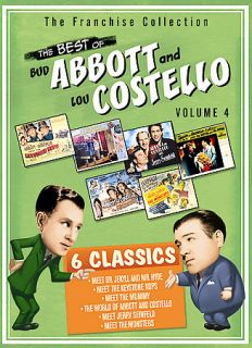 The Best of Bud Abbott & Lou Costello   Volume 4 (DVD, 2005,
