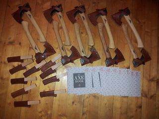 lot of 10 Gransfors Mini hatchets and 10 Diamond files AND 10 Axe 