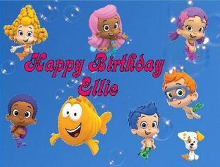 bubble guppies cake toppers in Holidays, Cards & Party Supply