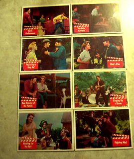   Presley trading cards from Love me Tender Debra Paget 1956 bubbles