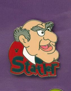 WDW STATLER The Muppet Collection 4 of 5 Hidden Mickey Disney Pin