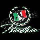 ITALIA Cadillac Logo SHIRT Italy Italian SHIRT NEW M L XL 2X 3X 4X 5X