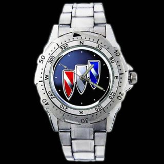 Buick Logo American Luxury Car Logo Metal Wrist Watch