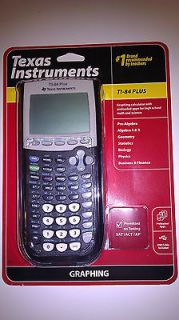   & SEALED Texas Instruments 84 Plus Graphic Graphing Calculator TI84