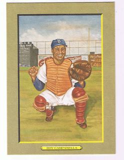 ROY CAMPANELLA PEREZ STEELE GREAT MOMENTS CARD DODGERS