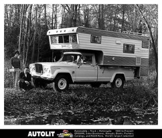 1969 Jeep Gladiator Camper Truck Factory Photo