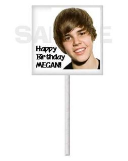 Justin Bieber Cupcake in Holidays, Cards & Party Supply