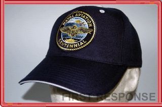   Centennial Aviator Collector 1911 2011 TOP GUN CONA Blue Hat Cap