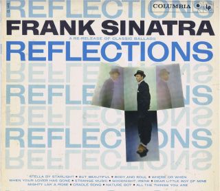 FRANK SINATRA REFLECTIONS Vinyl LP Record Album VG+ 1959 old music