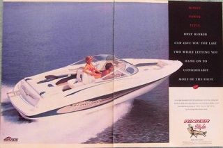 1997 RINKER 212 CAPTIVA BOAT AD   2 Pages   Syracuse IN