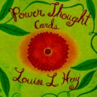 Power Thought Cards by Louise L. Hay 1999, Cards,Flash Cards
