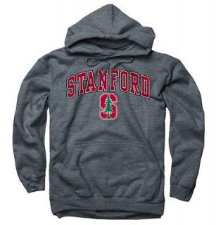 Stanford Cardinal Dark Heather Perennial II Hooded Sweatshirt