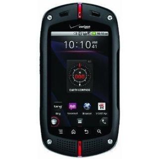Casio GzOne Commando C771   Black (Verizon) Smartphone Good Condition