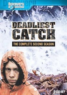 Deadliest Catch   Season Two DVD, 2007, 3 Disc Set