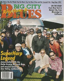 Big City Rhythm & Blues Magazine   James Cotton, Delta Groove Mannish 