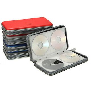   80 Disc CD DVD Wallet Storage Organizer Bag Case Holder Album Box