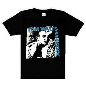 Tom Waits Rain Dogs music punk rock t shirt BLACK S XL