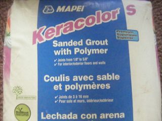 Mapei Keracolor 25# Sanded Tile Grout Polymer Color Straw