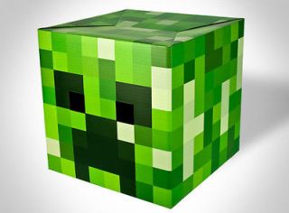 Minecraft 12 Creeper Head Mask Costume   Officially Licensed